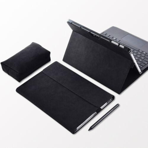 Microsoft Surface Pro 4/5/6/7 PU Leather Stand Case Cover Hülle Schutz Tasche