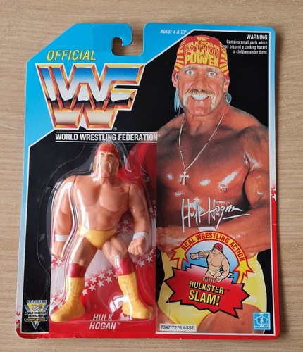 WWF WWE Hasbro Hulk Hogan MOC  Series 5 1993...