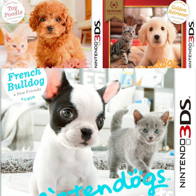 Nintendogs & Cats Nintendo 3DS Spiele - Spiel zur Auswahl - Komplette Sammlung