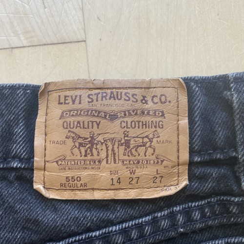 Levi Strauss Black Size 14 Kids Jeans - Picture 8 of 8