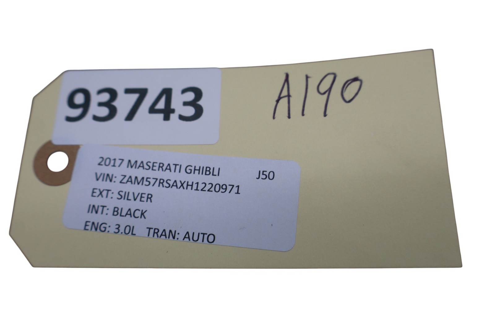 14-17 Maserati Ghibli Headlight Suspension Height Level Leveling Sensor Oem