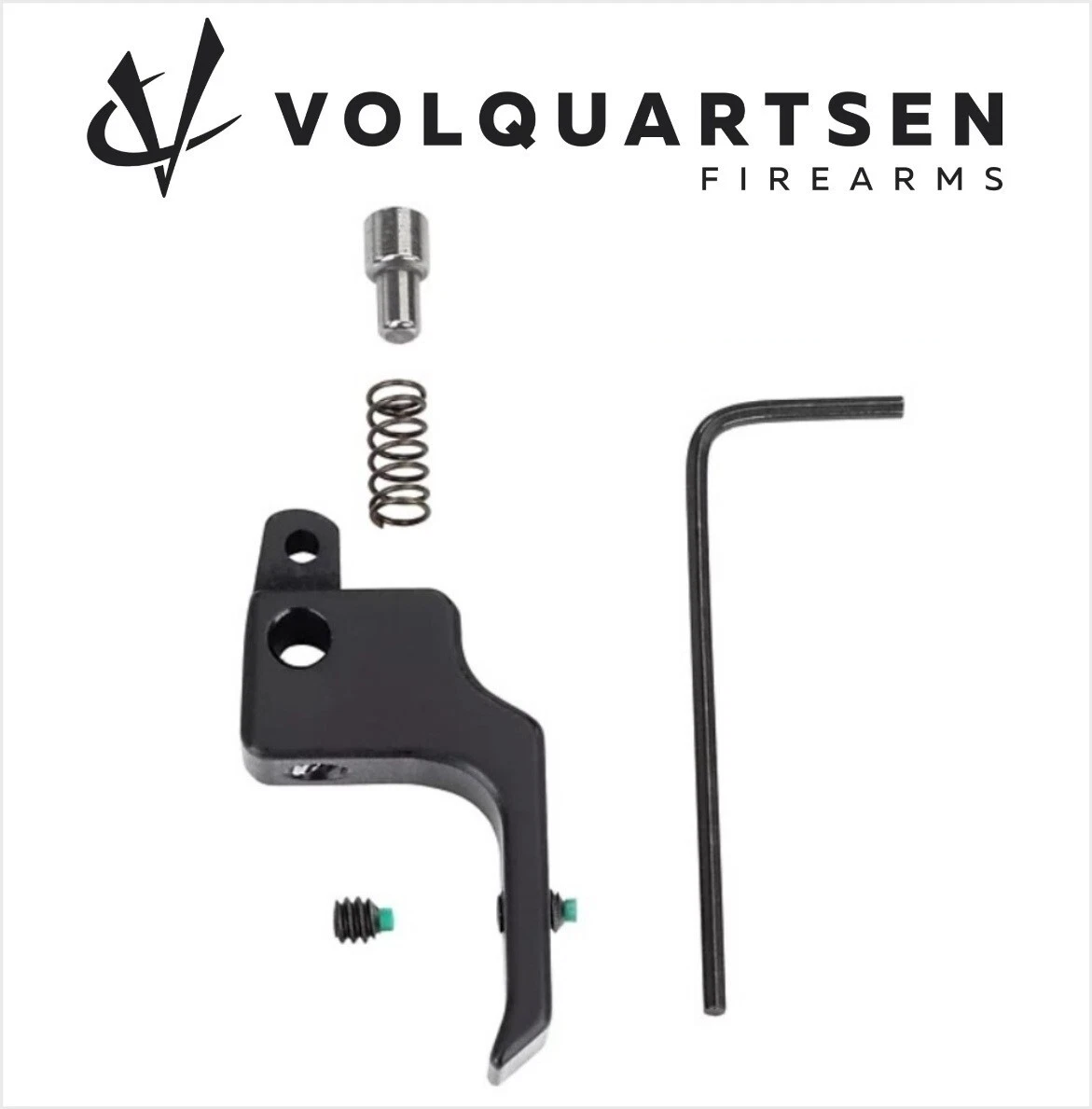 VOLQUARTSEN 19.22 Black FLAT Trigger Ruger Mark 3 4 MK IV III & 22