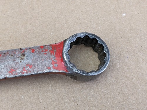 Snap-on Tools USA 7/8” SAE Standard Length Industrial 12PT Wrench GOEX28A OEX28 - 第 7/16 張圖片