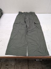 Wmns Aeropostale Relaxed Fit Mid Rise Straight Leg Utility Cargo Pant Sz Med A22