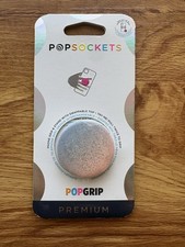 deal worthy PopSockets PopGrip Premium Glitter Phone Grip Swappable Top Clear