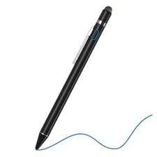Stylus Pens for Touch Screens,  Universal Fine Point Stylus for iPad, Black
