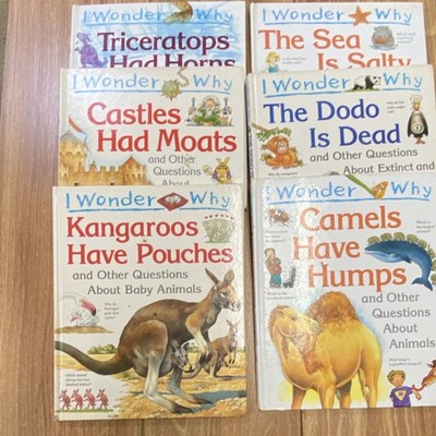 I Wonder Why Camels Have Humps by Anita Ganeri Hardcover Illustrated Ages 4-8  