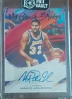 Panini 2020-21 Court Kings Brush Strokes Magic Johnson Auto BR-MJN Lakers