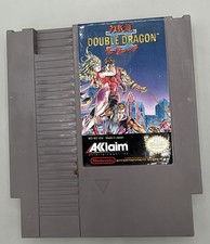 Double Dragon II Nintendo NES 1989 Authentic Game Cartidge Vintage, Untested