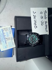 Seiko Prospex Men's Black Watch - SRPH97K1