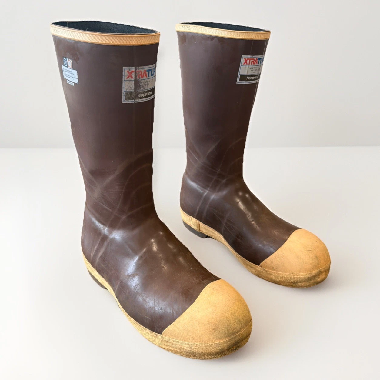 XTRATUF Legacy Non Insulated Steel Toe 15" Neoprene Rubber Boots Size 13