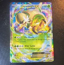 The Pokémon Company Chesnaught EX XY18 XY Promo Holo 180 HP English 2014 on eBay