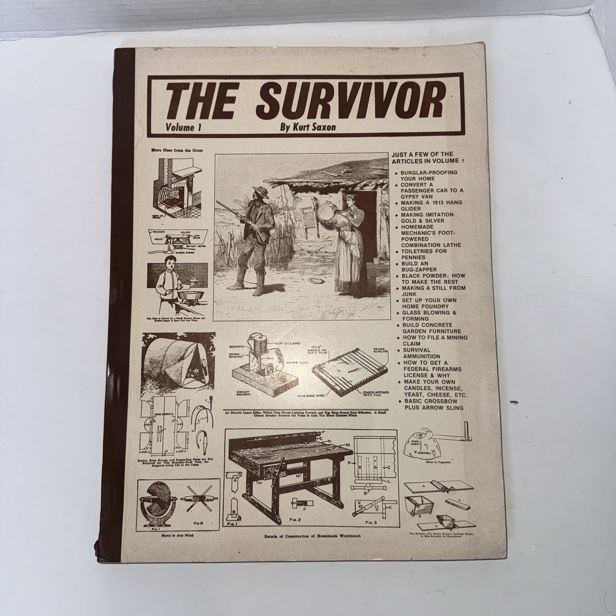 Kurt Saxon The Survivor Vol 1-4 Complete Prepper Survival Manuals