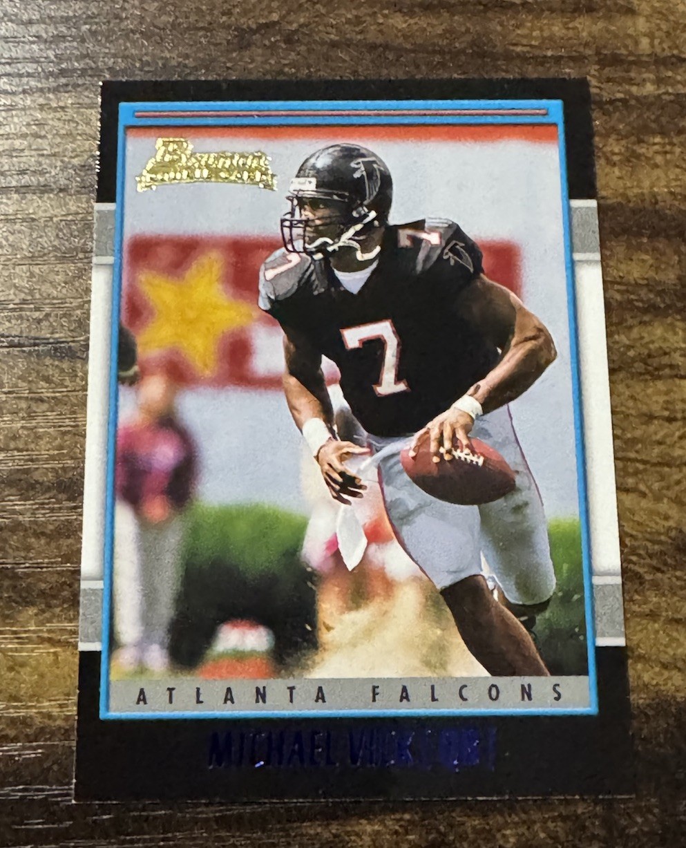 2001 Bowman Michael Vick Rookie #200