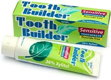Tooth Builder SLS Free Toothpaste Stops Tooth Sensitivity Prevents Canker S...
