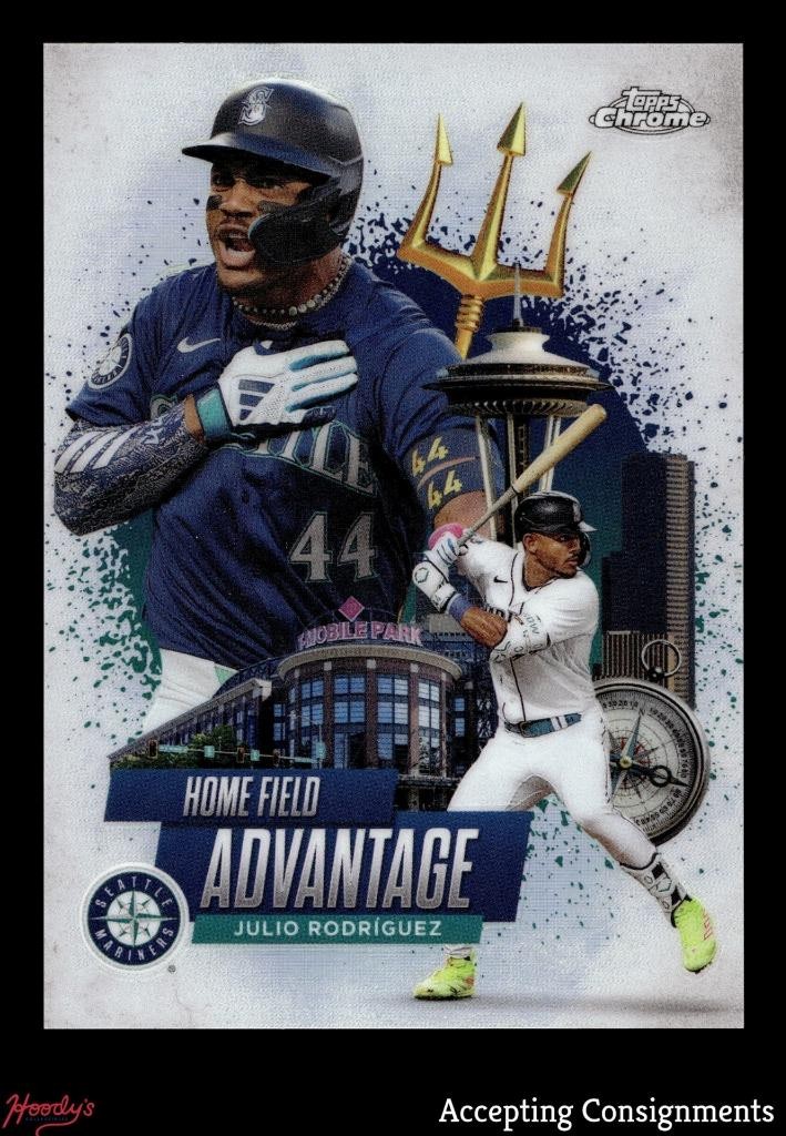2025 Topps Chrome Home Field Advantage #HA3 Julio Rodriguez MARINERS SP