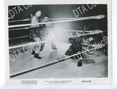 BODY AND SOUL-8x10 PROMOTIONAL STILL-JOHN GARFIELD FN
