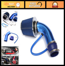 Universal 3 Inch Cold Air Intake Kit - Aluminum Induction Hose Pipe Filter Bl