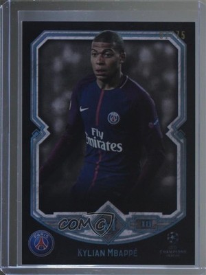 2017-18 Museum Collection UEFA Champions League 2/75 Kylian Mbappe Rookie RC 0ad