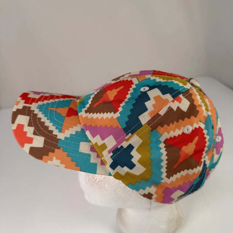 Vera Bradley Casquette De Baseball Femme Imprimé Aztec Géométrique En Coton - Photo 3/4