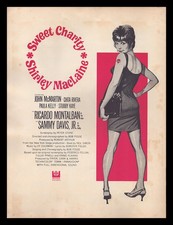 SWEET CHARITY 1969 Big Spender SHIRLEY MacLAINE Movie Vintage Sheet Music