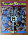 1973-74 Boston Bruins Yearbook Full Color Wall Poster In Tact RARE — photo 8