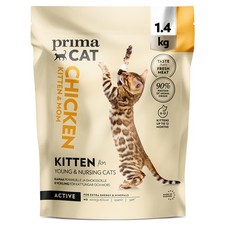 Complete Dry Chicken Flavoured Cat Food Kitten and Nursing Cat Food 1.4kg 11.99 per kilo