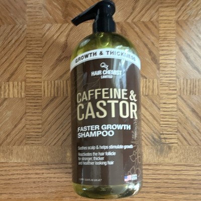 Hair Chemist Caffeine & Castor Growth & Thickness Shampoo Faster Growth 33.8 fl 