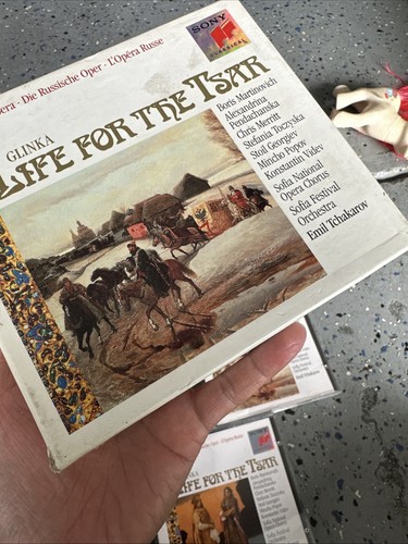 Glinka A Life For The Tsar E Tchakaraov Sony 3 CD Set Susanin 1836 Russian Opera - Picture 3 of 9