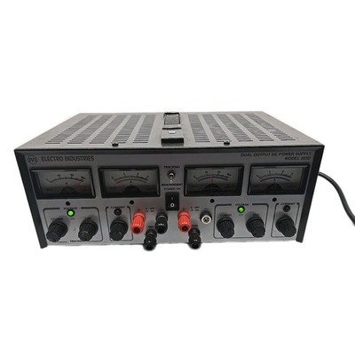 Electro Industries Model 303D Dual Output DC Power Supply 30v 3A Max
