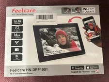 Feelcare Frameo 10.1 Smart WiFi Digital Photo Frame w/ Touch Screen 16GB