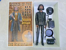 Marx CXR Johnny West Custom Frederick Douglass Figure w Box  Accessories