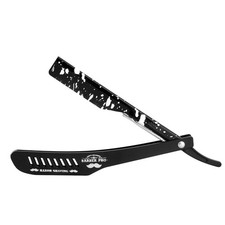 Professional Straight Razor Holder for Barbers Folding Shaving Razor Handle...