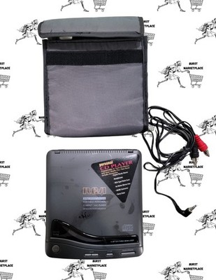 RCA RP-7901A Personal CD Compact Disc Player W/ Programmable Bass Boost And Case