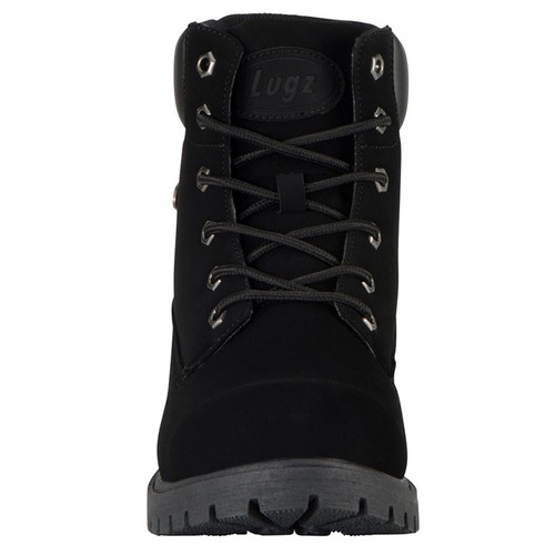 Lugz Rucker Hi Round Toe Lace Up Mens Black Casual Boots MRUCKRHD-001 - Picture 5 of 7
