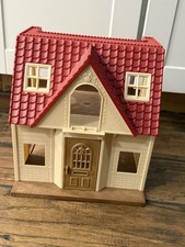 Calico Critters Vintage Red Roof Country Home Doll House Sylvanian Families