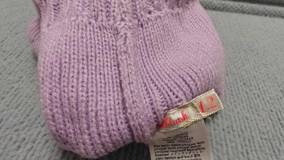 Sombrero tejido BILLIEBLUSH POM-POM talla 2-3T para niños pequeños NUEVO STOCK EN EE. UU. Y ENVÍO Foto 2 de 4