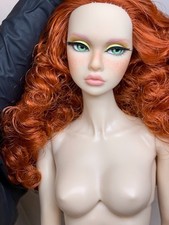 integrity toys OOAK Repaint Poppy Parker Custom Art Doll Head