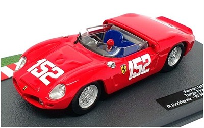 Altaya 1/43 Scale 28424K - Ferrari 246 SP #152 Targa Florio 1962 - Red