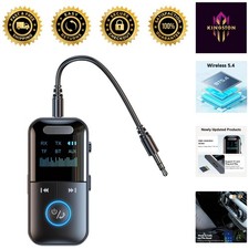 Wireless Bluetooth 5.3 Adapter: Effortless Music Streaming for Cars  Home Audio