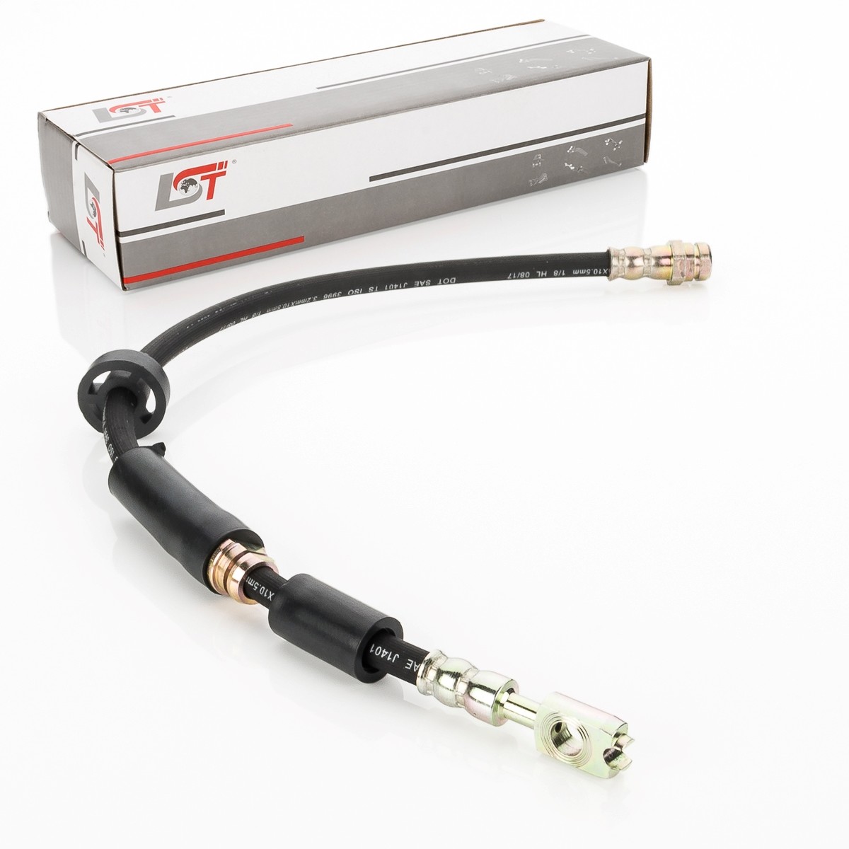 1x Brake Hose Brake Line Front for SKODA CITIGO - 530 mm