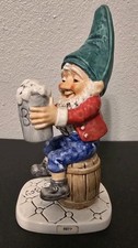 Goebel Co-Boy Gnome Sepp the Drunkard Statue Germany Made Well 514 1970 Beer