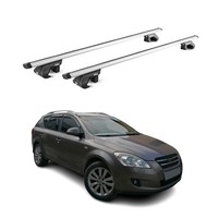DachträGer GrundtäGer FüR Kia Cee'd Kombi Ed 2007-2012 90Kg Alu Silber 2 Tlg Abe