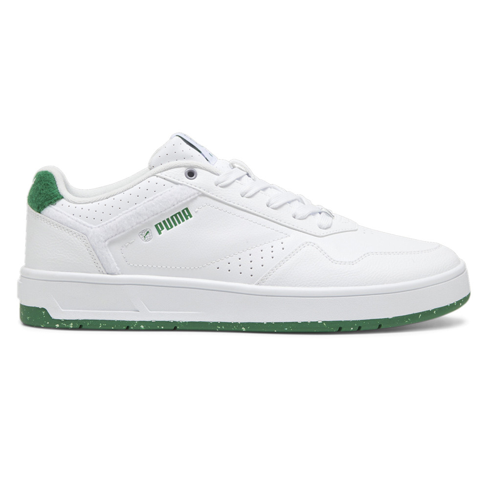 Puma Court Classic Better Lace Up Мужские белые кроссовки Повседневная обувь 39508801