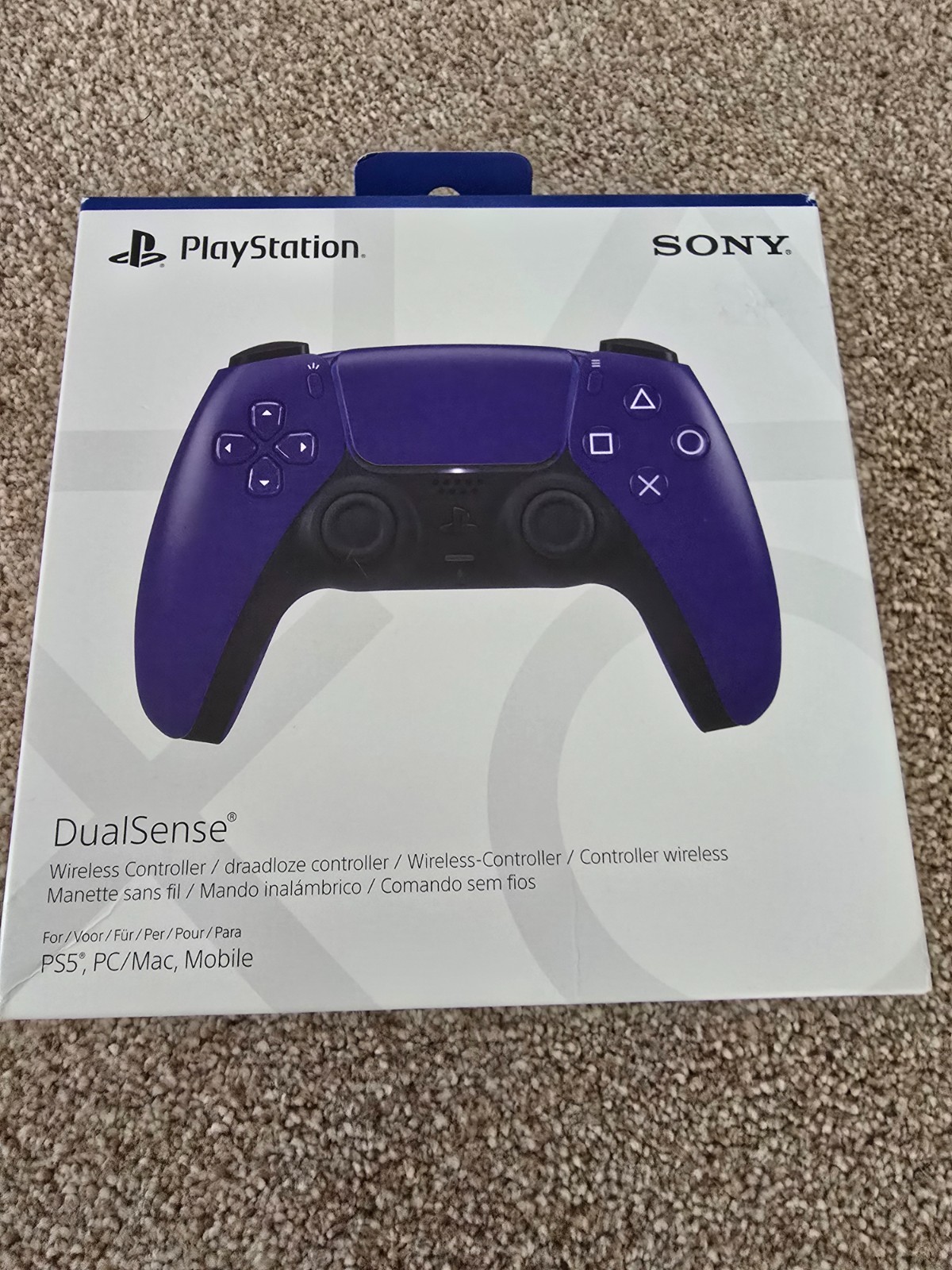 PS5 Sony Dual Sense Wireless Controller  galactic purple Brand New
