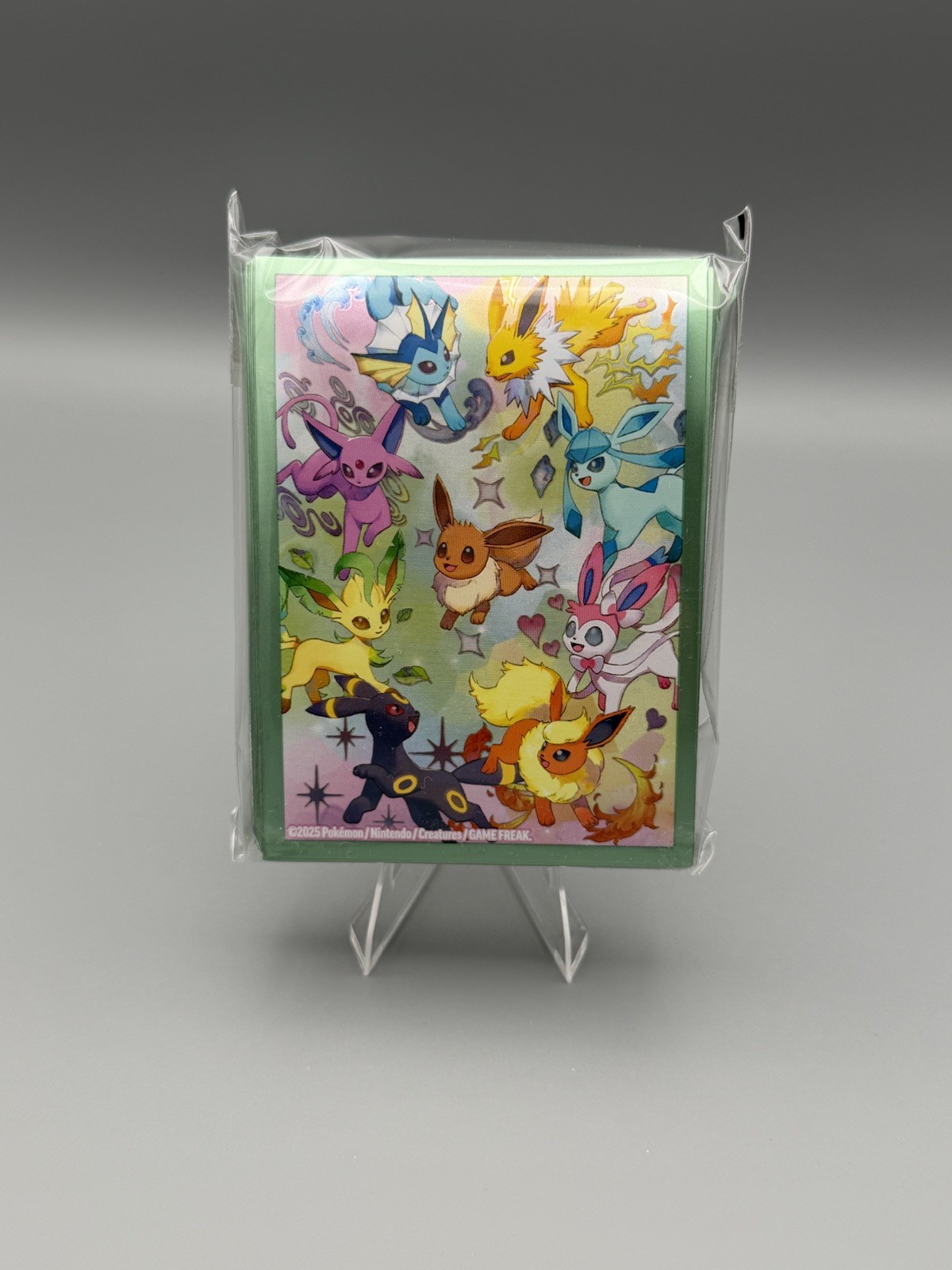 Action Sealed Non-Sport Trading Card Packs Pokmon Prismatic Evolutions Eevee Card Sleeves - 65 Clear Sleeves, Silver Accents Pokemon Pack Action Sealed Non-Sport Trading Card Packs Pokmon Prismatic Evolutions Eevee Card Sleeves - 65 Clear Sleeves, Silver Accents Pokemon Pack