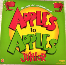 Apples to Apples Junior: The Game of Crazy Comparisons Card Game Mattel Games