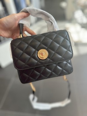 Versace Top Handle Bag    100% Authentic with Receipt & Box
