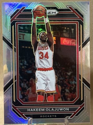 2022-23 Panini Prizm #290 Hakeem Olajuwon Prizms Silver
