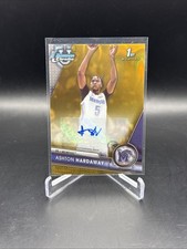 2023 Bowman U Chrome Prospect Gold Lava Refractor /50 Ashton Hardaway Auto